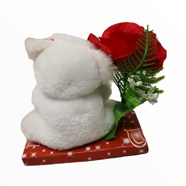 Osito con flor Regalo San Valentin