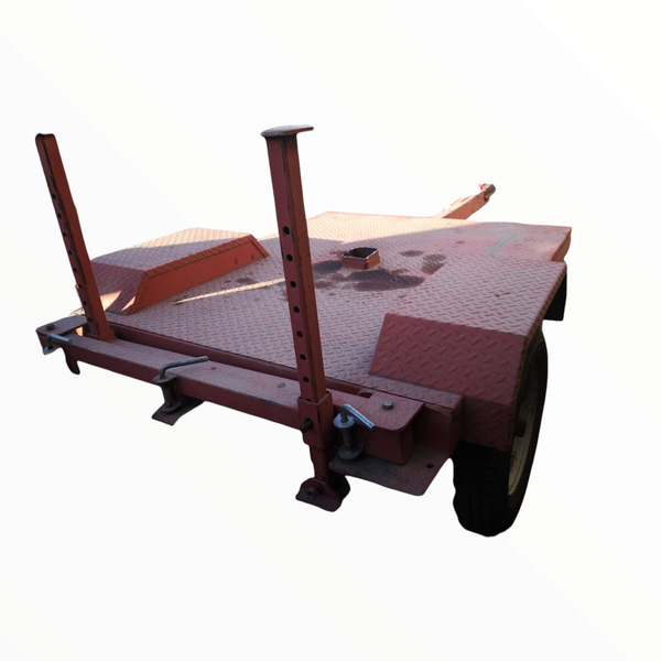 Remolque con Llantas Adaptable para Carrito de Ventas