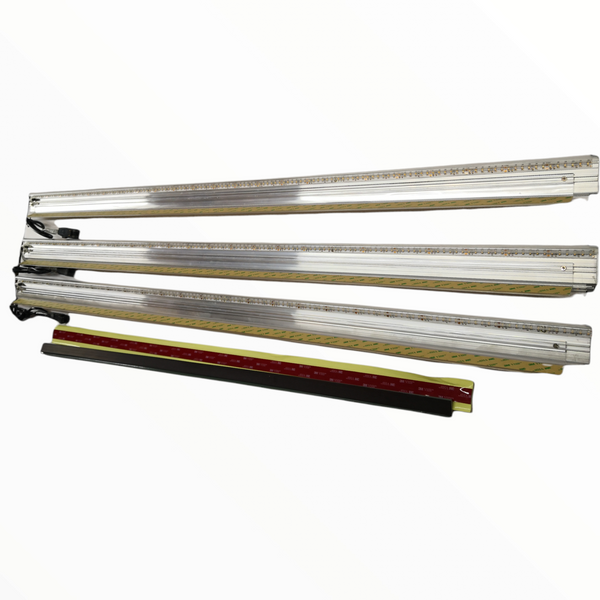 Lámpara luces led para rack metálico exhibición 3 pz