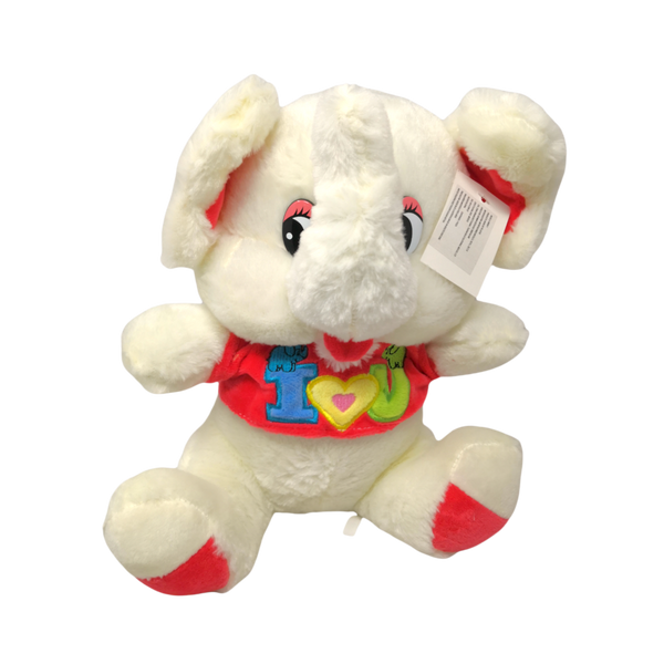 Elefante juguete De Peluche Corazon San Valentin 30 Cm
