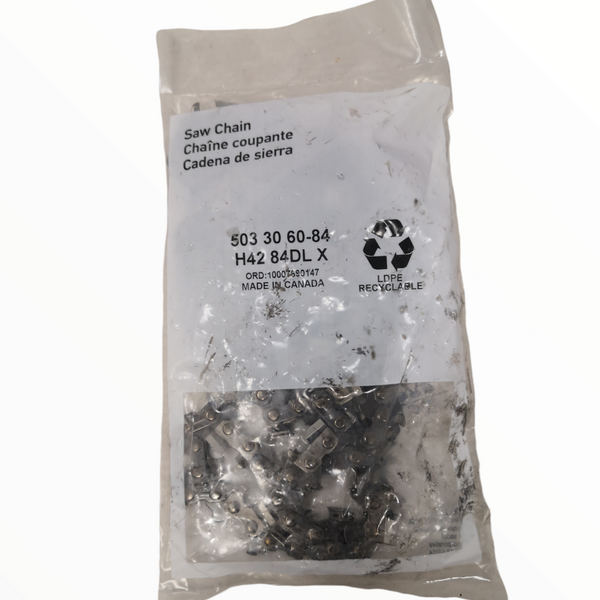 Cadena para motosierra de Husqvarna OEM H42 84DL 30