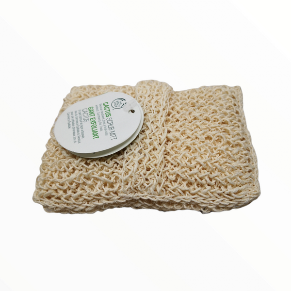 Guante Esponja Exfoliante Fibra de Cactus the Body Shop SPA