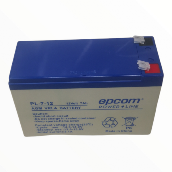 Batería Pila 12v 7ah Scooter Patin Recargable Epcom D-s