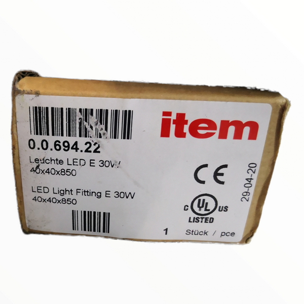 Lámpara luz led de techo armario gabinete 30w 82 cm