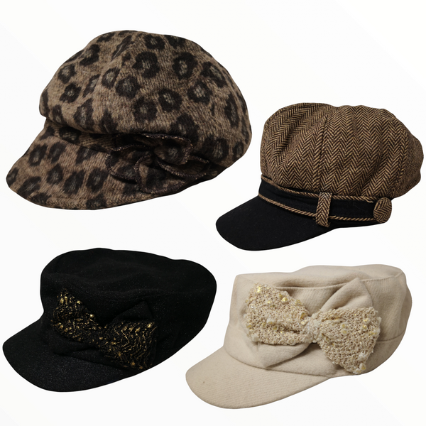 Boina Accesorios de Moda gorra baker para dama vintage