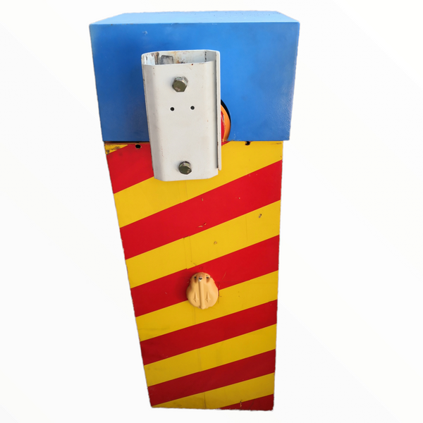 Barrera vehicular control acceso sin brazo usada buen estado