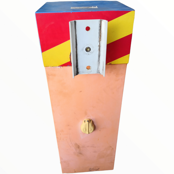 Barrera vehicular control acceso sin brazo usada buen estado