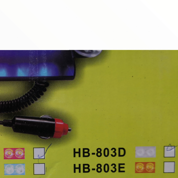 Luces led emergencia estroboscopica vehículos mototaxi 12V