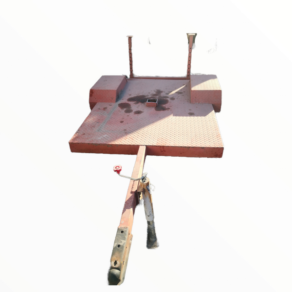 Remolque con Llantas Adaptable para Carrito de Ventas