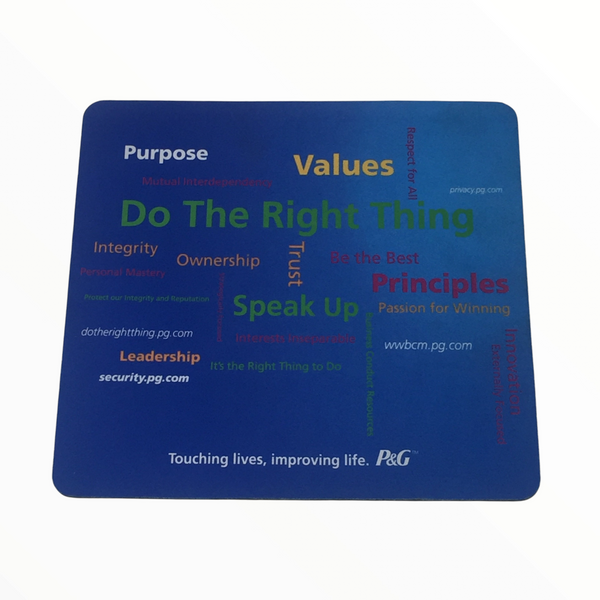 TAPETE AZUL PARA MOUSE PAD 20 x 20 cms