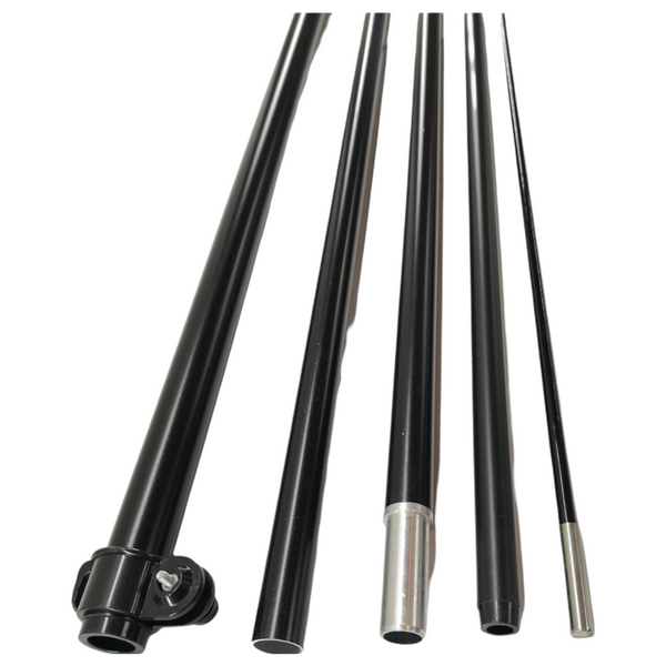 1 Asta de bandera 5.5m aluminio + fibra de vidrio