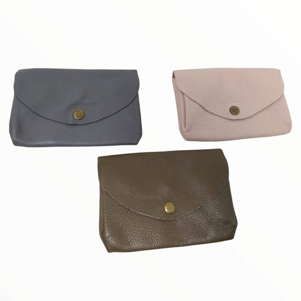 Cartera Billetera Bolsa Para Mujer De Piel Varios Colores
