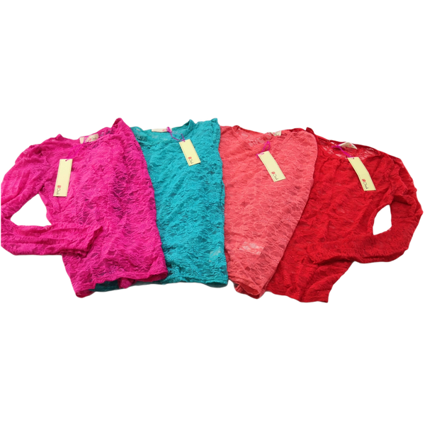 Blusas De Encaje Mujer Unitalla Economica