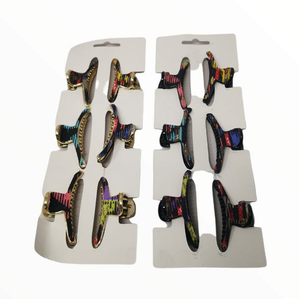 Mariposa Grande Cabello Horquilla Mujer 12 Piezas