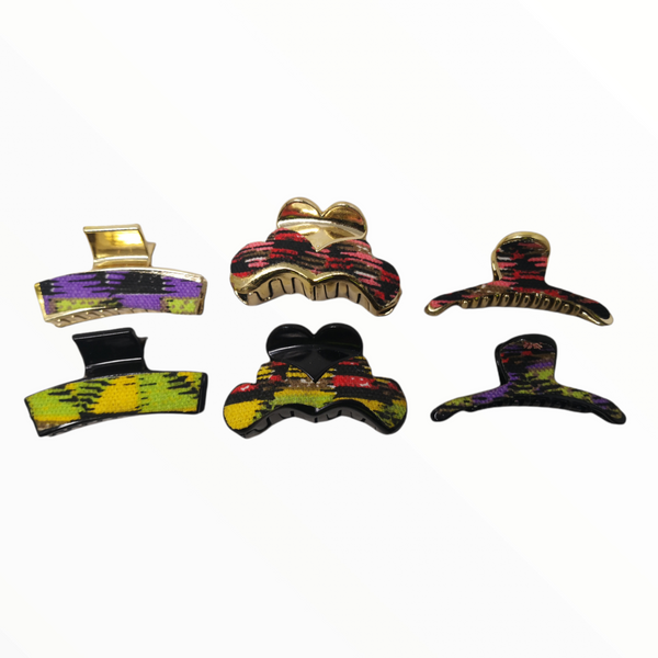 Mariposa Grande Cabello Horquilla Mujer 12 Piezas