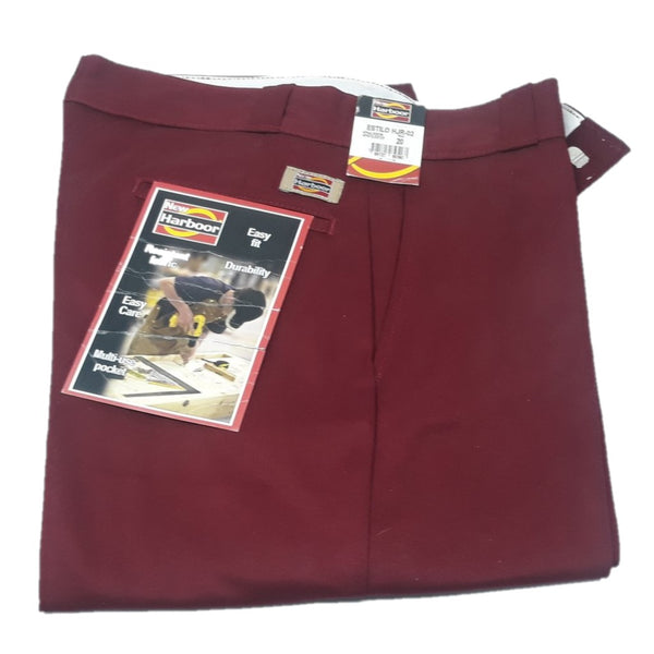 Pantalon para caballero tinto new harboor