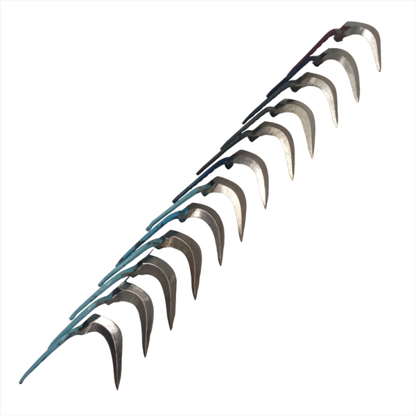 Paquete 12 Piezas Navajas Distintos Modelos Y Rayas