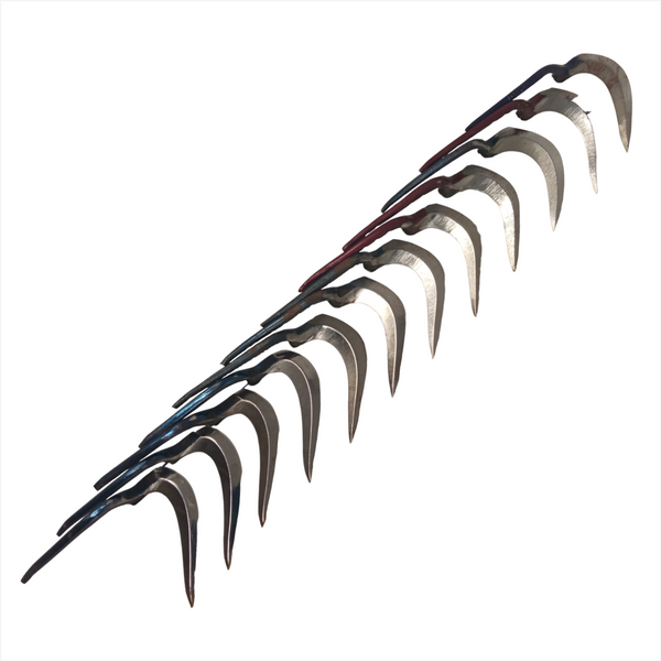 Paquete 12 Piezas Navajas Distintos Modelos Y Rayas