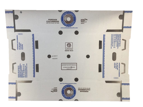 10 cajas carton pepino 40x33x15 cms nuevas