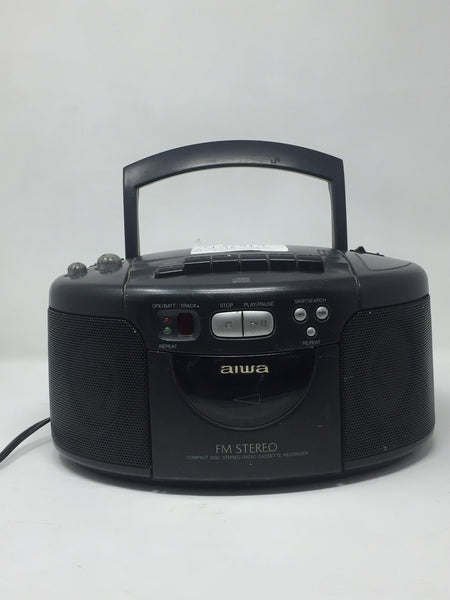 Radio Estereo Toca Cassete Cd Aiwa Antiguo Scd- Es100 Usado