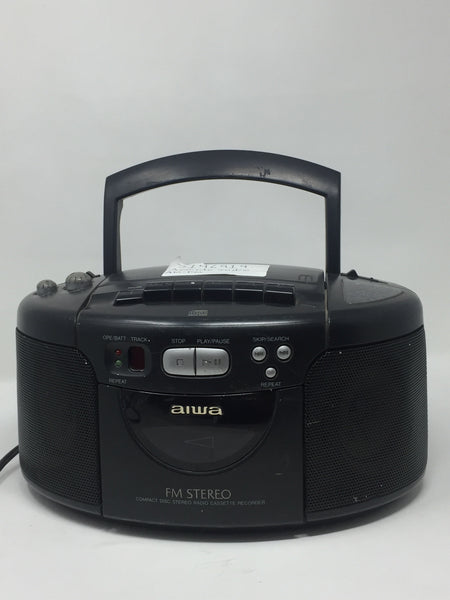 Radio Estereo Toca Cassete Cd Aiwa Antiguo Scd- Es100 Usado
