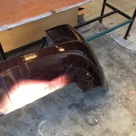 Defensa Trasera Taurus 2004-07 Con Detalles Esteticos