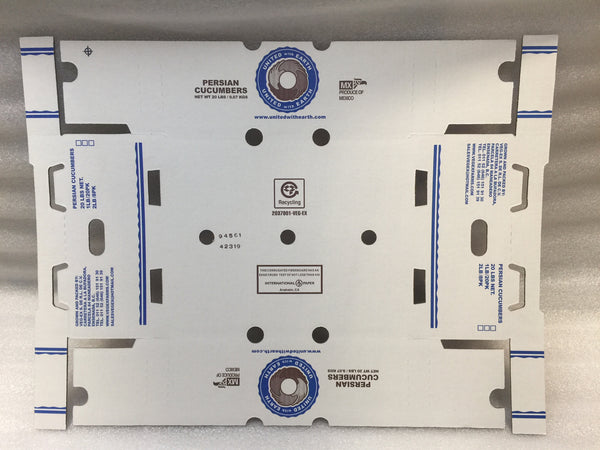 10 cajas carton pepino 40x33x15 cms nuevas