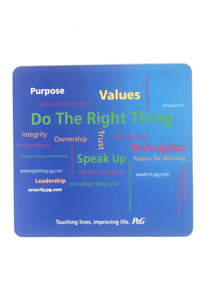 TAPETE AZUL PARA MOUSE PAD 20 x 20 cms