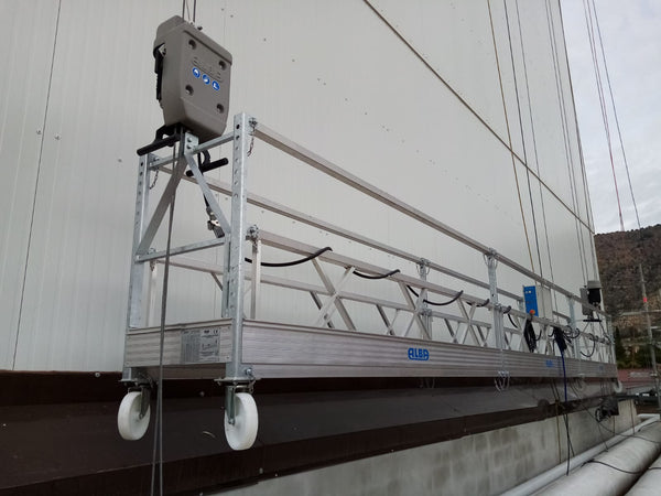 Plataforma suspendida Edificios Tractel tirak gondola BMU