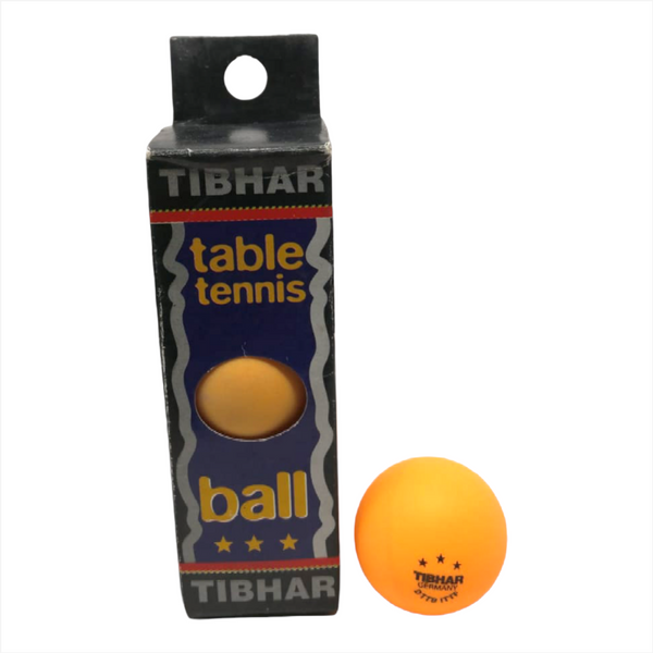 Pelota ping pong 3 pza tenis de mesa Tibhar
