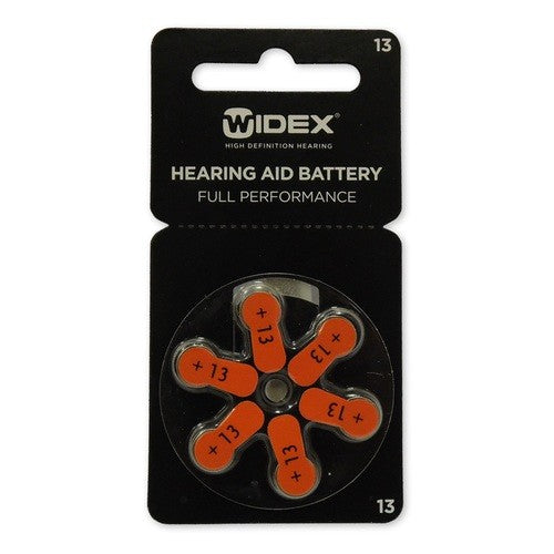 Bateria Pila Auditiva Widex 1.4v Caja 60 Piezas